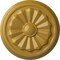Ekena Millwork Olivia Ceiling Medallion (Fits Canopies up to 2 1/8"), 7 7/8"OD x 1 1/8"P, Iridescent Gold CM07OLIGS - alternate 1
